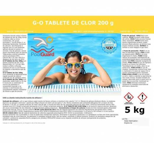 Clor lent tablete pentru piscine 5kg